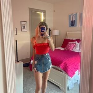 Billabong Bodysuit in Red